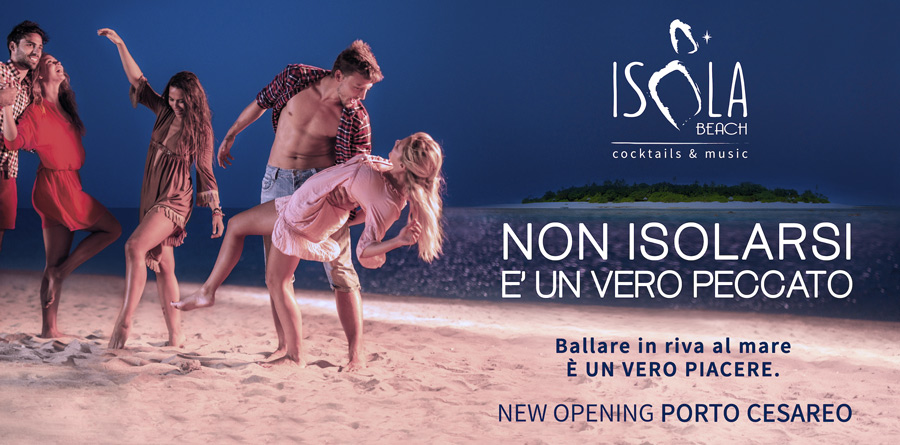 Campagna Advertising Isola beach 2016